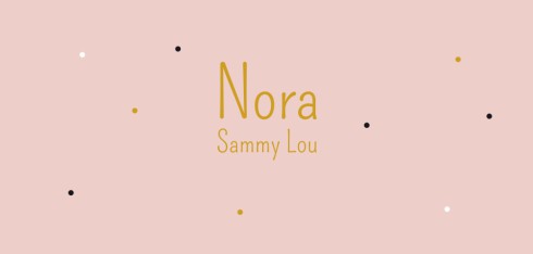 Geboortekaartje Nora