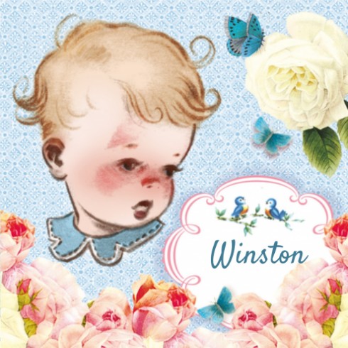 Geboortekaartje Winston- CA