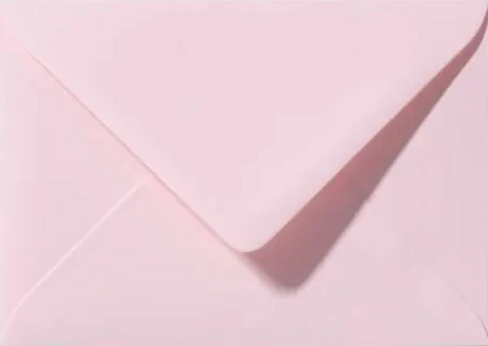 Envelop 11x15,6 Licht roze