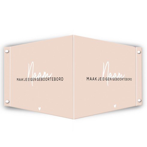 Raambord liggend om zelf te maken 60x40