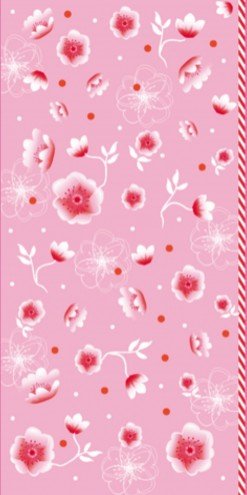 Geboortekaartje bloemen Laurien - DZ