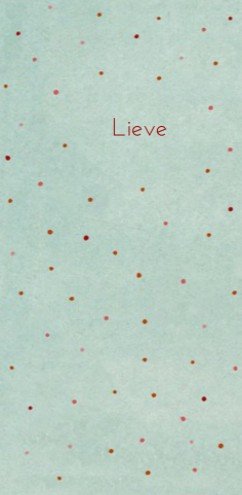 Geboortekaartje Lieve - Dits en Dot