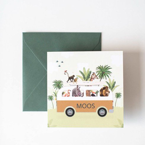 Geboortekaartje Moos