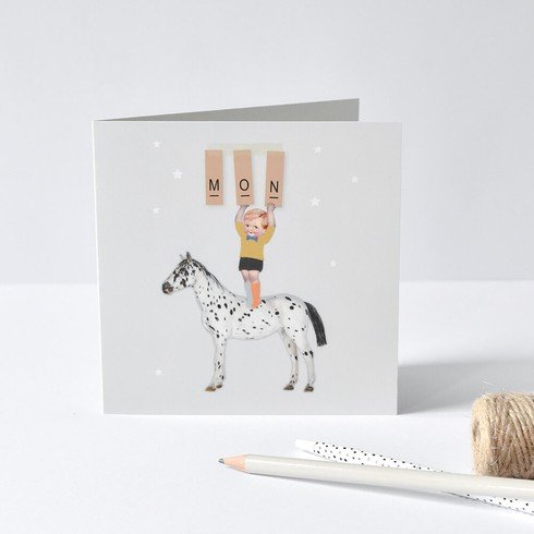 Geboortekaartje Mon