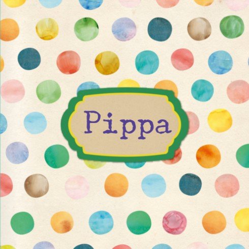 Geboortekaartje Pippa- ZW