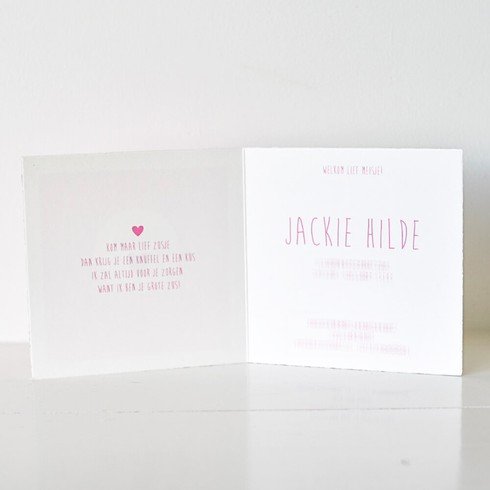 Oud Hollands Jackie hartje goud - LIMITED EDITION