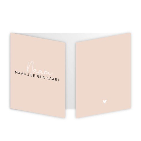 Maak zelf je 17,5x11 theatervouw kaartje