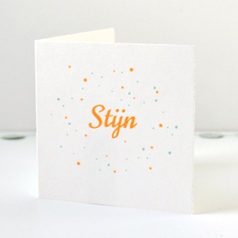 Oud Hollands Sterrenwolk fluor Stijn