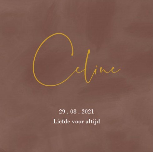 Raamsticker - Celine velvet 50x50