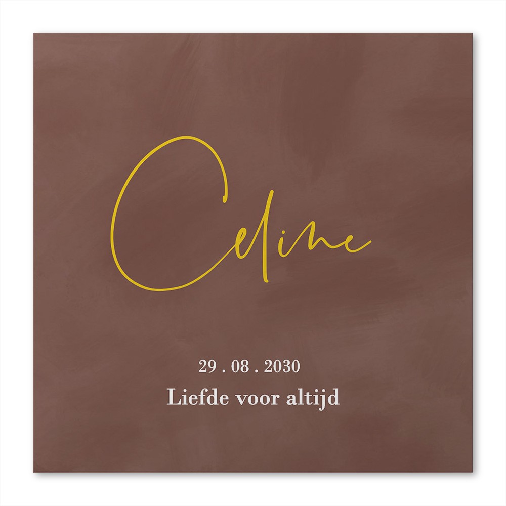 Raamsticker - Celine velvet 50x50