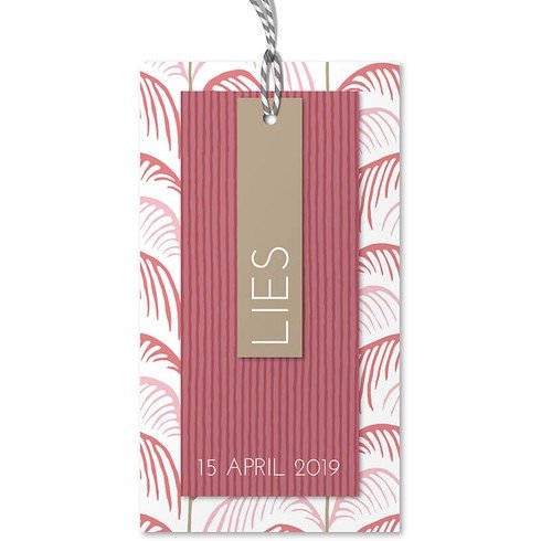 Stapelkaartje Palm Lies - EF