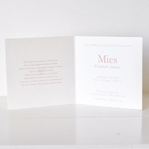 Oud Hollands Mies hartje goud - LIMITED EDITION