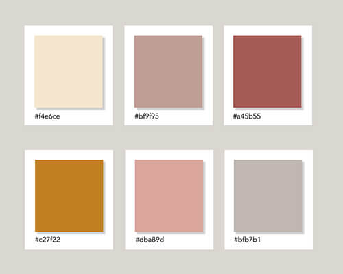 Mooie kleuren voor op je geboortekaartje