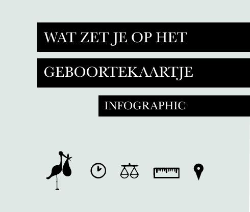 Tekst op het geboortekaartje: wat zet je erop?